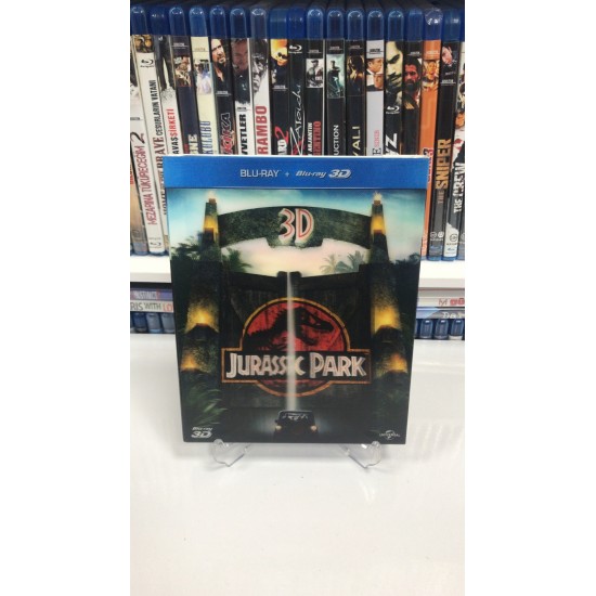 JURASSIC PARK 3D2D BLU RAY ( HOLOGRAMLI KARTON KILIF )