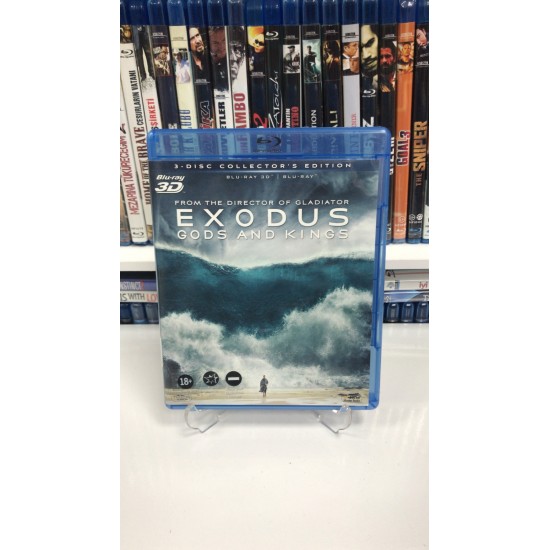 EXODUS : TANRILAR VE KRALLAR 3D2D BLU RAY ( 3 DİSK )