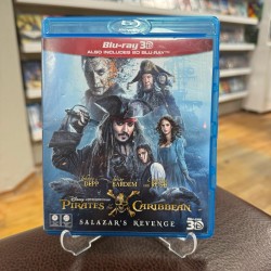 KARAYİP KORSANLARI : SALAZAR'IN İNTİKAMI 3D2D BLU RAY