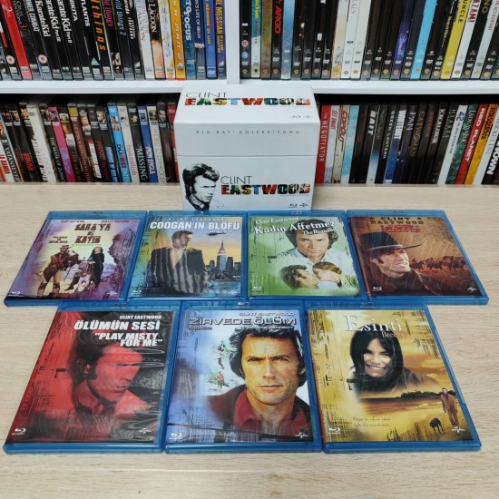 CLINT EASTWOOD 7 FİLM COLLECTION BLU RAY BOX SET