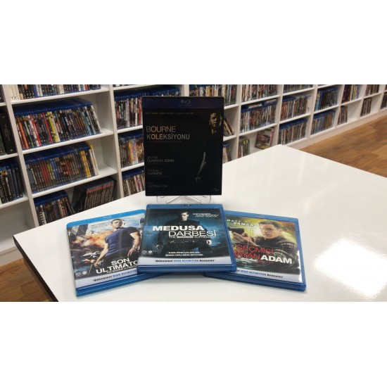 THE ULTIMATE BOURNE COLLECTION BLU RAY BOX SET