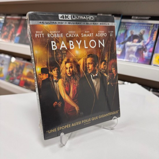 BABYLON 4K UHD + BLU RAY + BONUS BLU RAY ( 3 DISK )