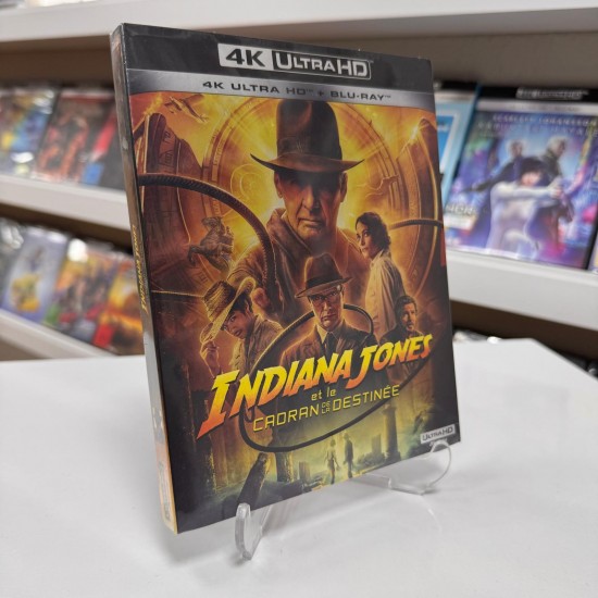 INDIANA JONES : AND THE DIAL OF DESTINY 4K UHD + BLU RAY