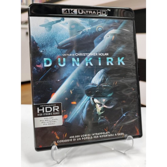 DUNKIRK 4K UHD + BLU RAY + BONUS BLU RAY