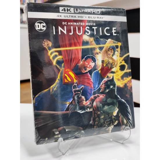 INJUSTICE ( DC ANIMATED MOVIE ) 4K UHD + BLU RAY