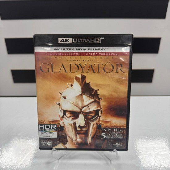 GLADYATÖR 4K UHD + BLU RAY