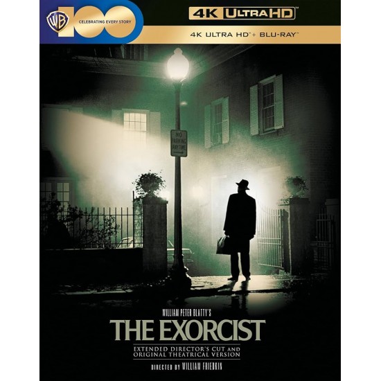 THE EXORCIST 4K UHD + BLU RAY ( 4 DİSK : 2 DİSK 4K UHD + 2 DİSK BD )