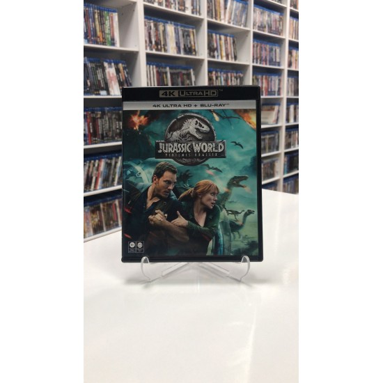 JURASSIC WORLD : FALLING KINGDOM 4K UHD + BLU RAY