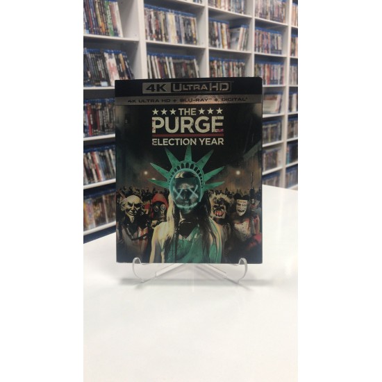 THE PURGE : ELECTION YEAR 4K UHD + BLU RAY 