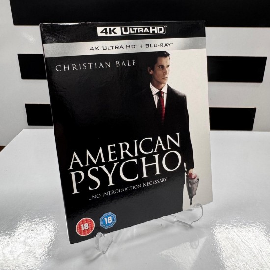 AMERICAN PSYCHO - AMERIKAN SAPIGI 4K UHD + BLU RAY