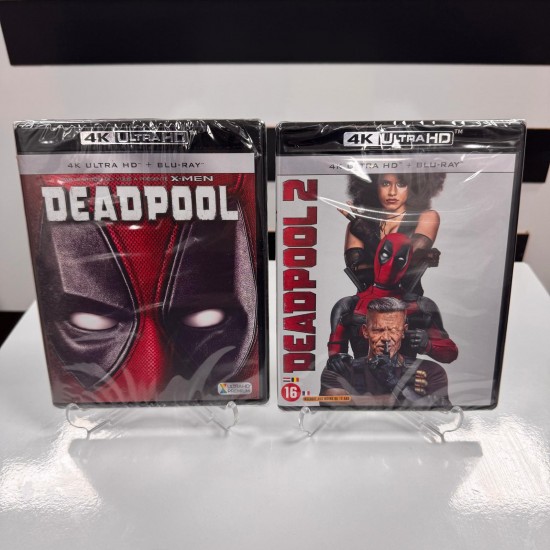 DEADPOOL + DEADPOOL 2 SET 4K UHD + BLU RAY