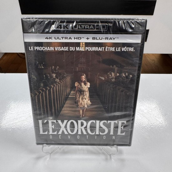 THE EXORCIST : BELIEVER 4K UHD + BLU RAY