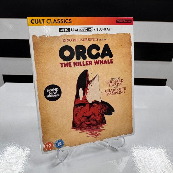 ORCA : THE KILLER WHALE - KATIL BALINA : ORCA 4K UHD + BLU RAY