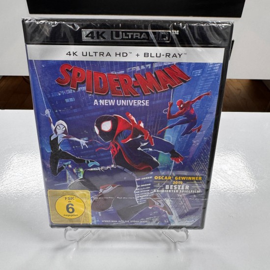 SPIDER MAN : INTO THE SPIDER VERSE 4K UHD + BLU RAY