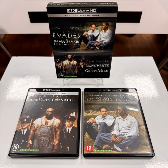 ESARETIN BEDELI + YESIL YOL 4K UHD + BLU RAY BOX SET