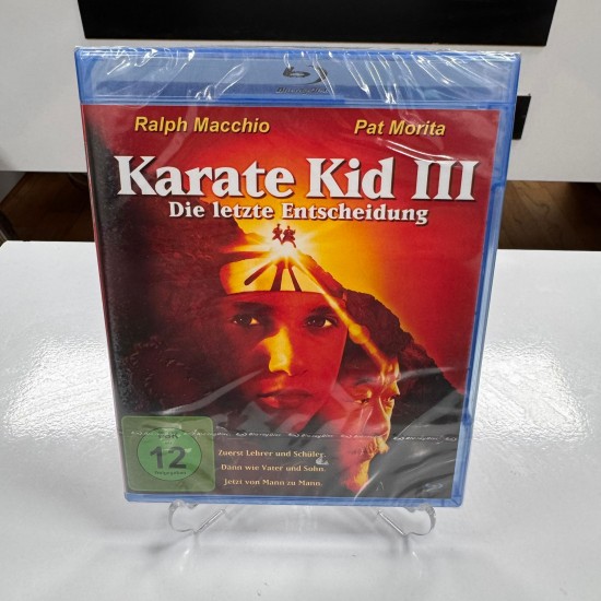 THE KARATE KID 3 BLU RAY