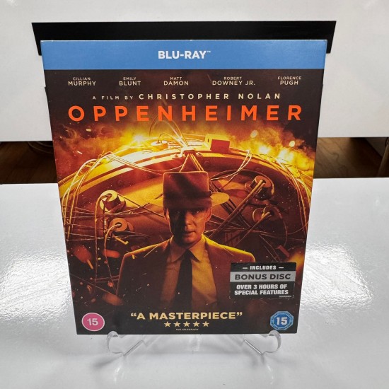 OPPENHEIMER BLU RAY + BONUS BLU RAY ( 2 DISK )