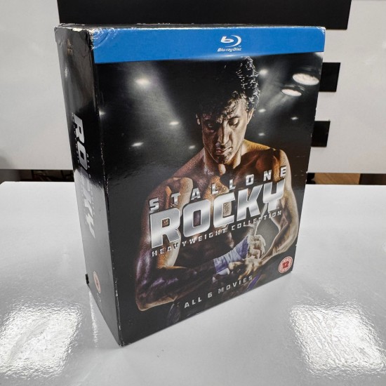 ROCKY - HEAVYWEIGHT COLLECTION 6 MOVIES BLU RAY BOX SET