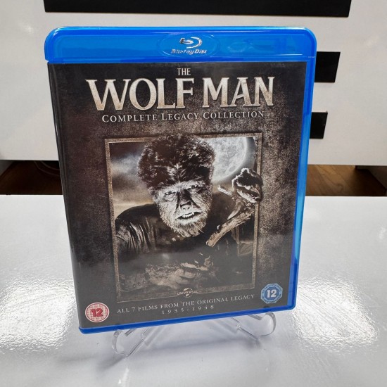 THE WOLF MAN - COMPLETE LEGACY COLLECTION BLU RAY SET ( 1935 - 1948 ) 4 DISK 7 FILM