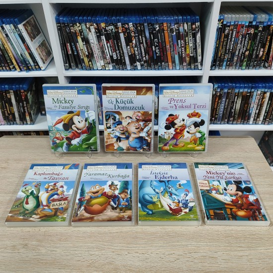 WALT DISNEY - KLASİK MASALLAR ÇİZGİ FİLM KOLEKSİYONU 7 BÖLÜM DVD BOX SET