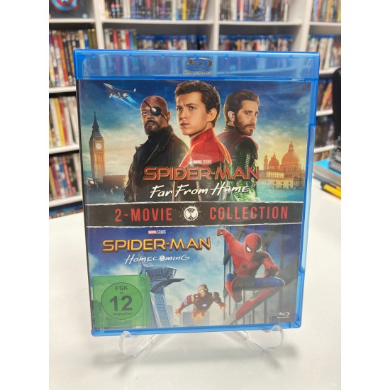 SPIDER MAN : FAR FROM HOME - SPIDER MAN : HOMECOMING BLU RAY ( 2 FİLM SET )