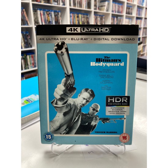 THE HITMAN'S BODYGUARD 4K UHD + BLU RAY