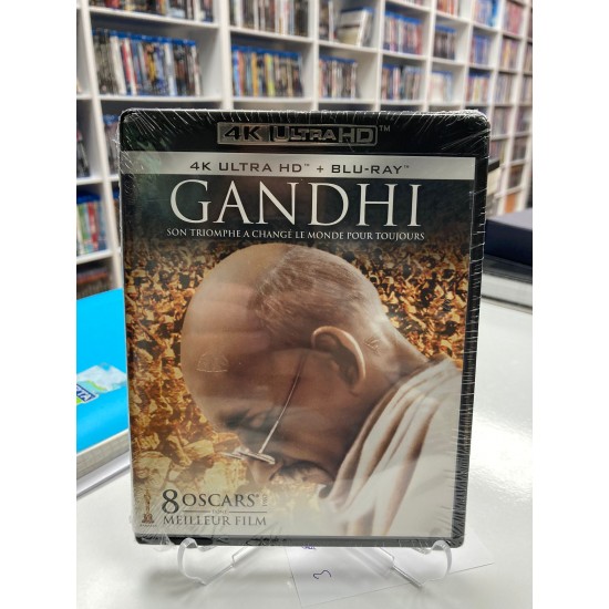 GANDHI 4K UHD + BLU RAY