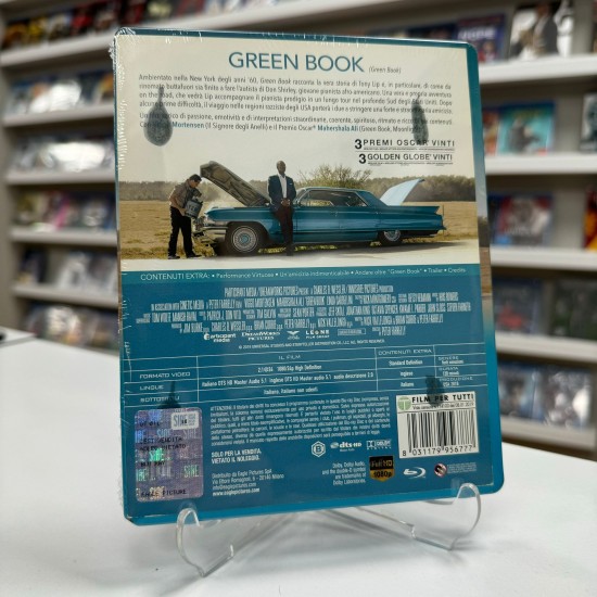 GREEN BOOK STEELBOOK BLU RAY