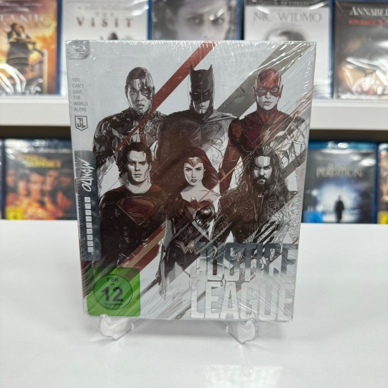 JUSTICE LEAGUE STEELBOOK BLU RAY ( MONDO COLLECTION )