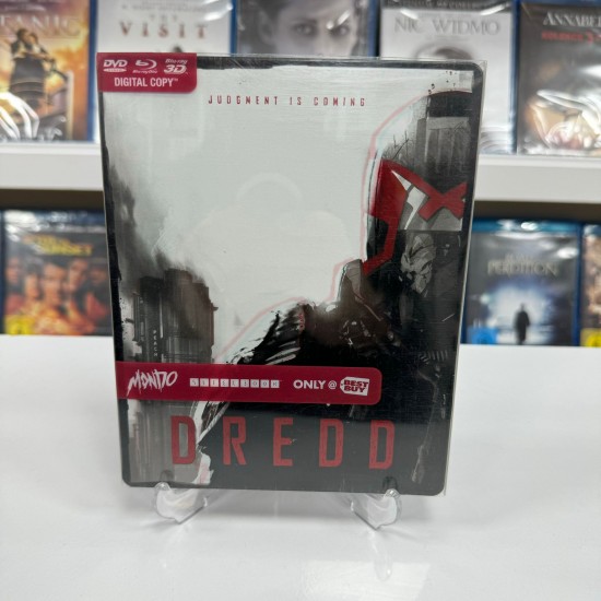 DREED 3D2D + DVD STEELBOOK BLU RAY ( MONDO COLLECTION )