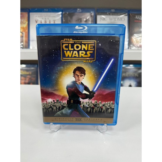 STAR WARS : THE CLONE WARS BLU RAY + DIGITAL COPY