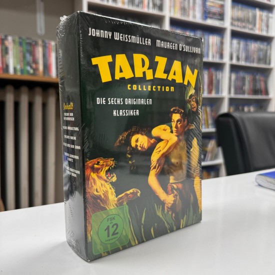 TARZAN COLLECTION DVD BOX SET ( 3 DİSK 6 FİLM )