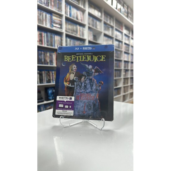 BEETLEJUICE - BETER BÖCEK STEELBOOK BLU RAY