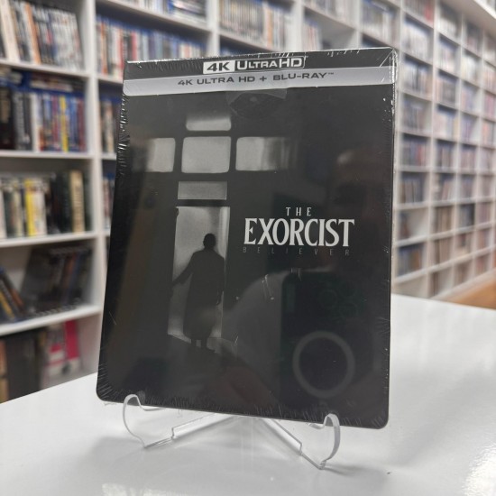 THE EXORCIST BELIEVER 4K UHD + BLU RAY STEELBOOK