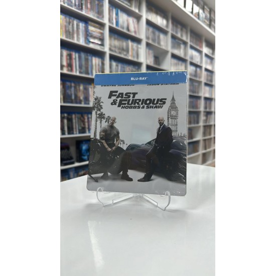 FAST & FURIOUS : HOBBS & SHAW STEELBOOK BLU RAY