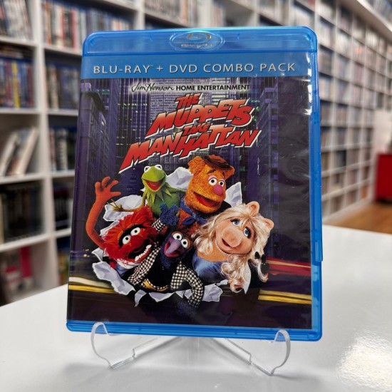 THE MUPPETS TAKE MANHATTAN BLU RAY + DVD