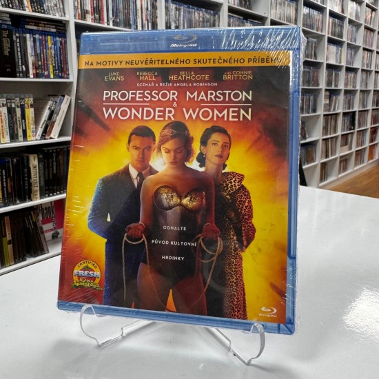 PROFESSOR MARSTON AND WONDER WOMAN BLU RAY