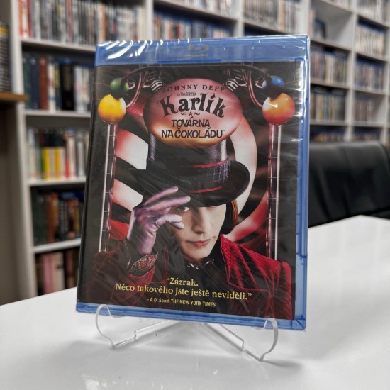 CHARLIE AND THE CHOCOLATE FACTORY - CARLI'NIN CIKOLATA FABRIKASI BLU RAY