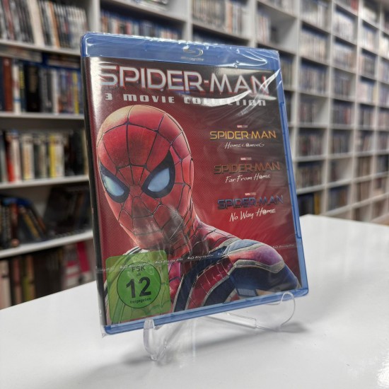 SPIDER-MAN 3 MOVIE COLLECTION BLU RAY BOX SET ( TOM HOLLAND )