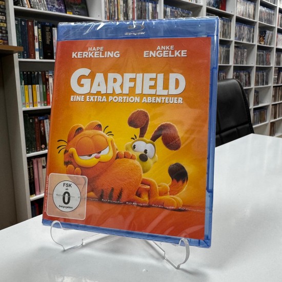 THE GARFIELD MOVIE BLU RAY