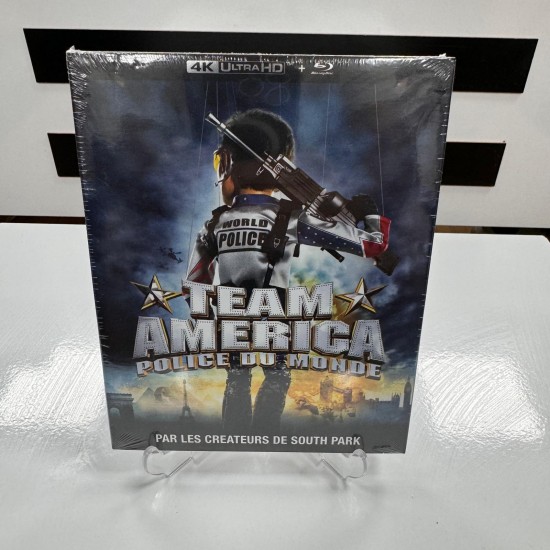 TEAM AMERICA ( SOUTH PARK ) 4K UHD + BLU RAY