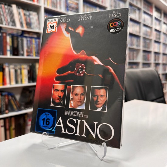 CASINO LIMITED EDITION MEDIABOOK 4K UHD + BLU RAY ( NUMBER : 068)