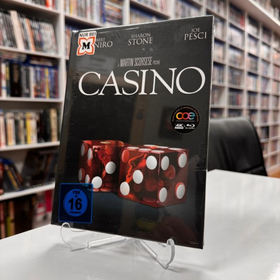 CASINO LIMITED EDITION MEDIABOOK 4K UHD + BLU RAY ( NUMBER : 294 )