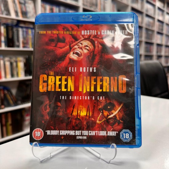 THE GREEN INFERNO BLU RAY