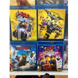 LEGO SERİSİ 4 FİLM 7 DİSK 3D2D  BLU RAY