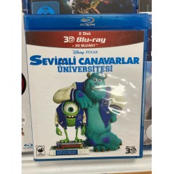 SEVİMLİ CANAVARLAR ÜNİVERSİTESİ 3D2D BLURAY