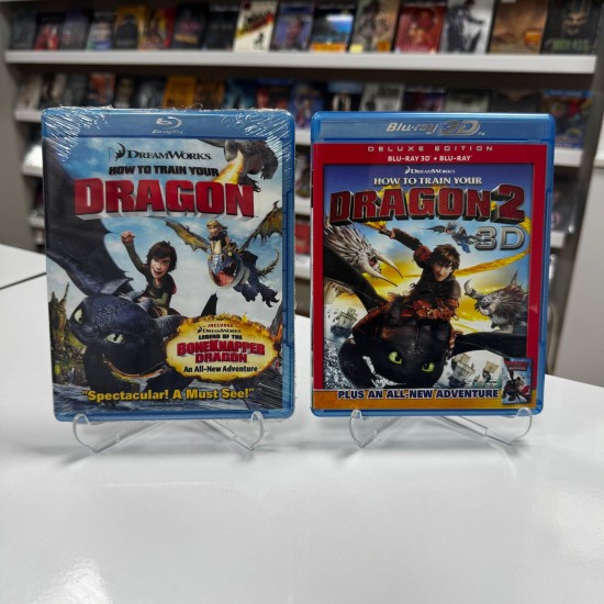 EJDERHANI NASIL EGITIRSIN 1-2 BLU RAY SET