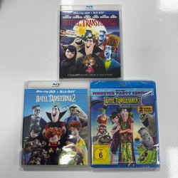 HOTEL TRANSYLVANIA 1-2-3 BLU RAY SET