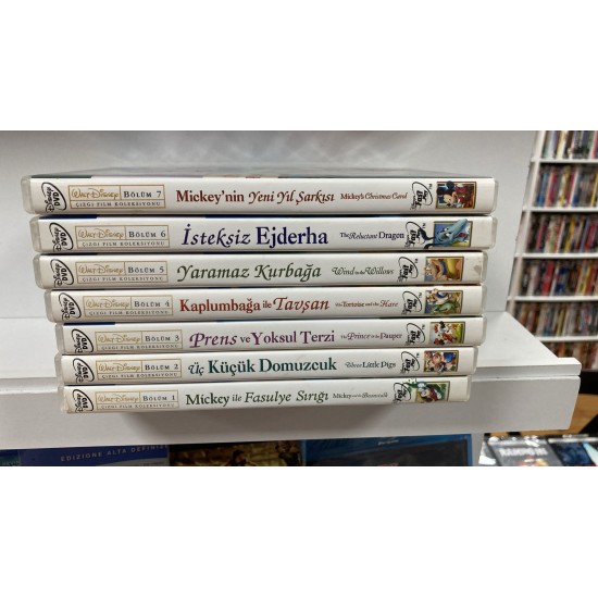 WALT DISNEY - KLASİK MASALLAR ÇİZGİ FİLM KOLEKSİYONU 7 BÖLÜM DVD BOX SET WALT DISNEY - KLASİK MASALLAR ÇİZGİ FİLM KOLEKSİYONU 7 BÖLÜM DVD BOX SET