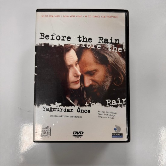 YAGMURDAN ONCE / BEFORE THE RAIN DVD - KANAL D BAGIMSIZ